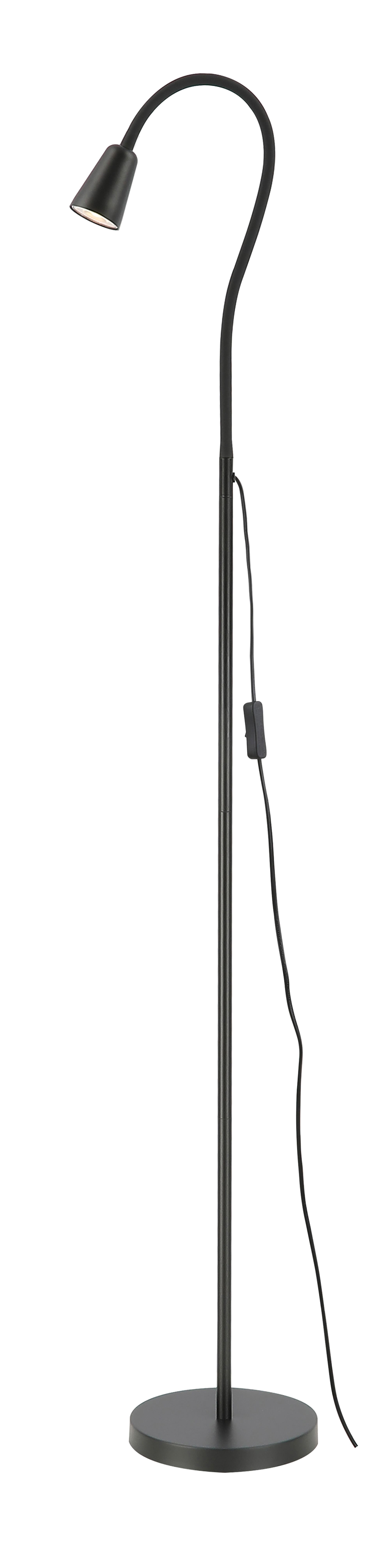 Floor lamp FocusLight Spoty black